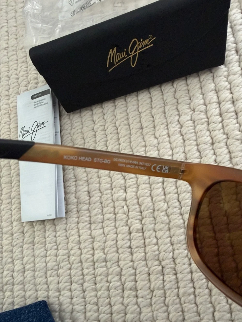 Maui Jim NWOT Koko Head polarized matte tortoise glasses - Picture 4 of 7